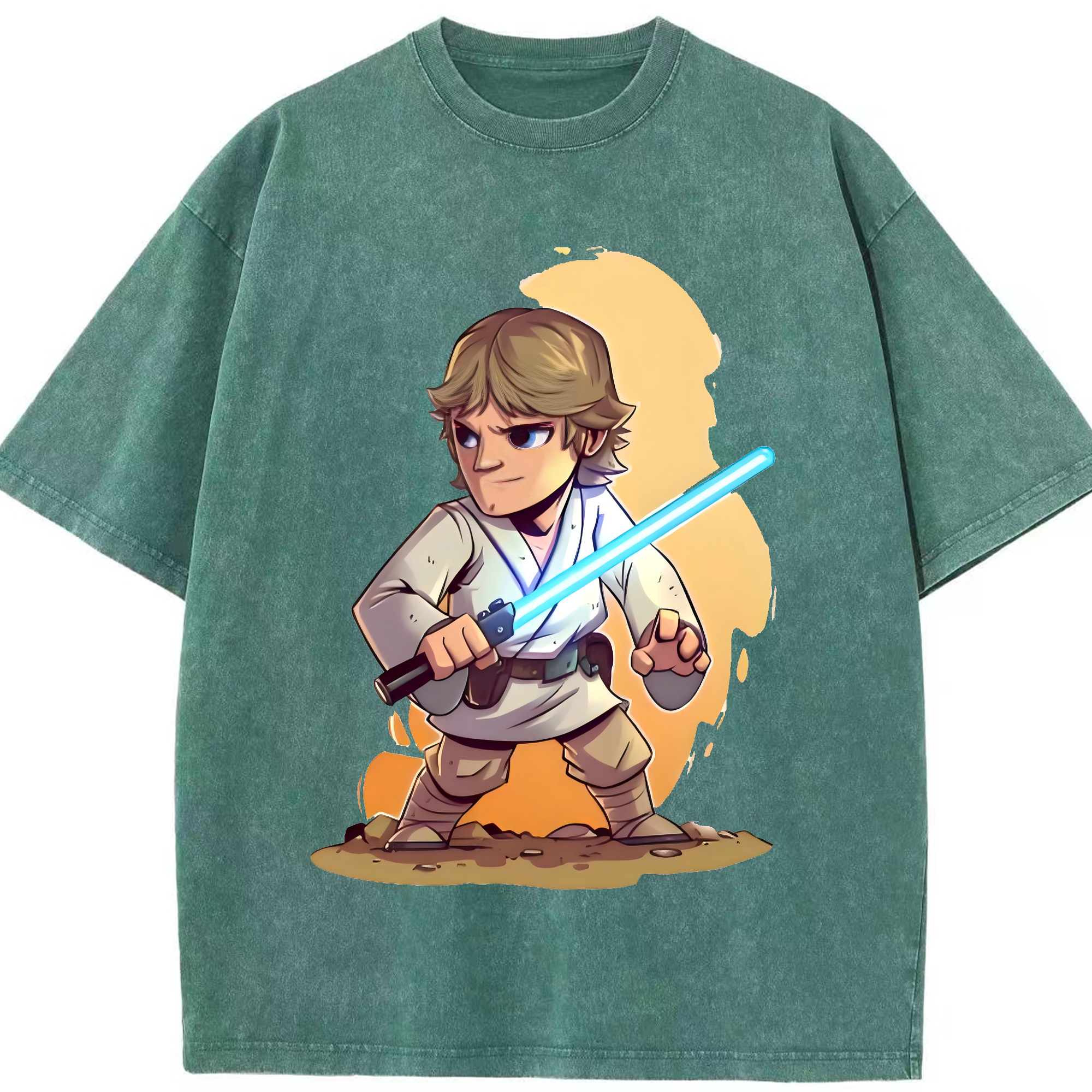 （画像用） スター・ウォーズ Star Wars 綿100% ヴィンテージ風 半袖Tシャツ（フロントプリント）